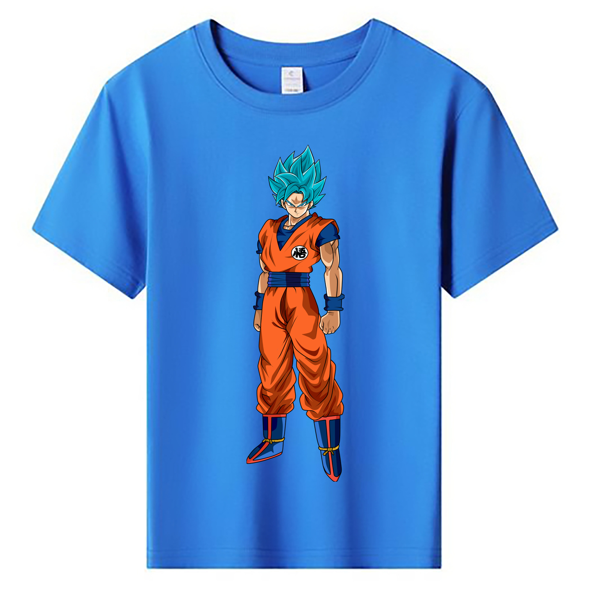 （画像用） ドラゴンボール 孫悟空（そん ごくう）Son Goku カカロット DRAGON BALL Kakarotto 綿100％キッズTシャツ（フロントプリント）